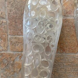 Coach Clear Sandals